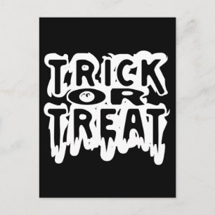 Trick or Treat Postcard