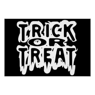 Trick or Treat Poster