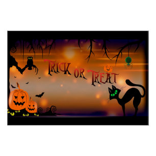 Trick or Treat Poster