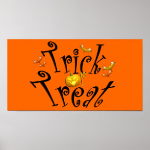 Trick or Treat Poster