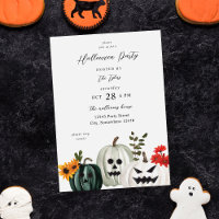 Trick or Treat Pumpkin Halloween Party