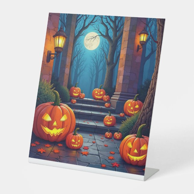 Trick or treat sign (Front)