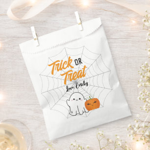 Trick or Treat Spooky Halloween Birthday Party  Favour Bag