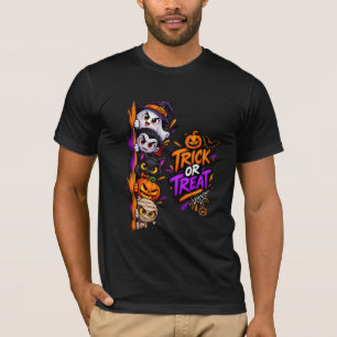 Trick or Treat – Spooky Halloween Squad T-Shirt