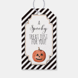 trick or treat spooky treat halloween party favour gift tags