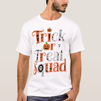 Trick or Treat Squad Halloween Shirt – Spooky Cute