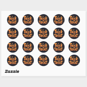 trick or treat sticker