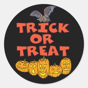 Trick Or Treat Stickers