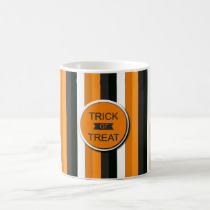 Trick or Treat Stripped Mug