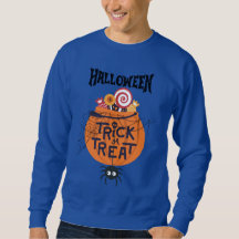 Trick Or Treat Style Sweatshirt – Halloween Vibes