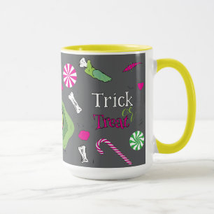 Trick Or Treat! Sweet Death And Candy! Mug