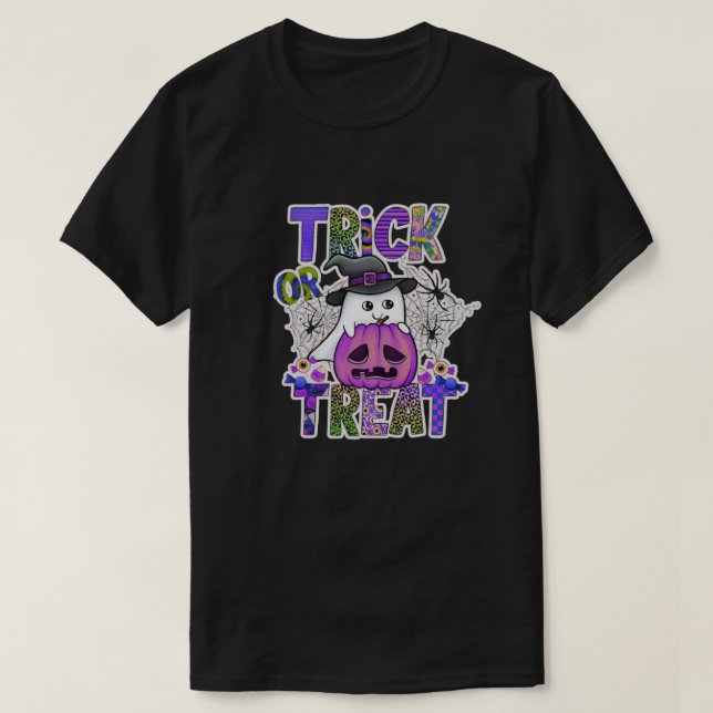 Trick or treat  T-Shirt (Design Front)