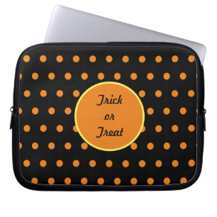 Trick or Treat Tablet Case (Black & Orange)