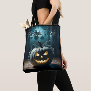 Trick Or Treat Teal Pumpkin Halloween Bag