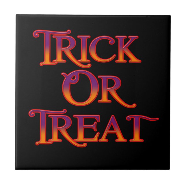 Trick or Treat Tile (Front)