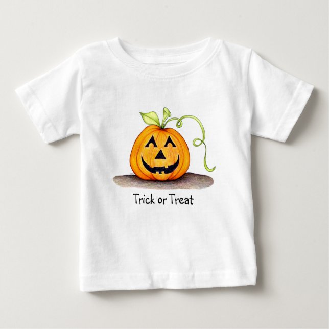 Trick or Treat Toddler Shirt (Front)