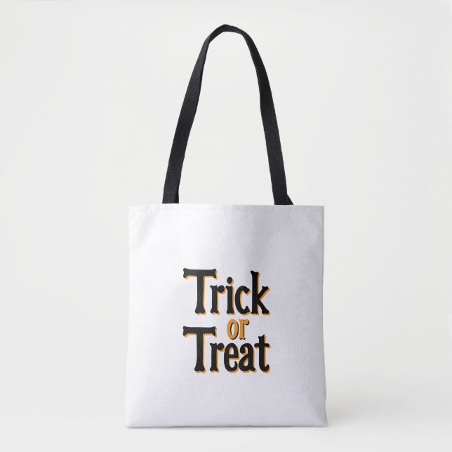 Trick Or Treat Tote (Front)