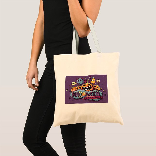 Trick Or Treat Tote Bag (Creator Uploaded)