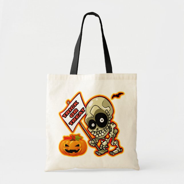 Trick or Treat Tote Bag (Front)
