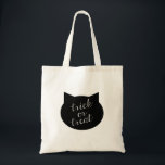 Trick or Treat Tote - Black Cat<br><div class="desc">Add some cuteness to your treats this Halloween with this darling black cat truck or treat tote.</div>