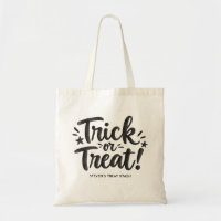 Trick or Treat Typography | Kids Halloween Candy