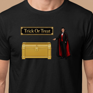 Trick Or Treat Vampire Halloween T-Shirt