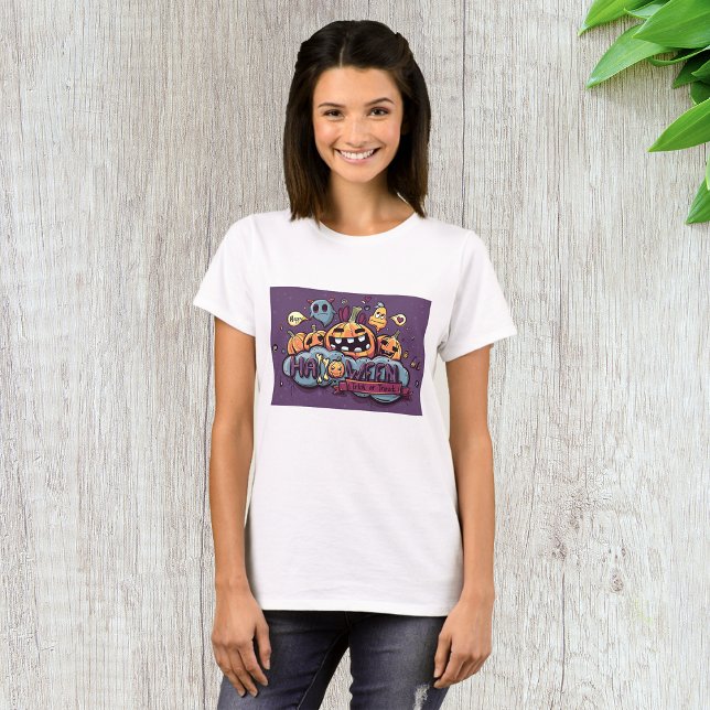 Trick Or Treat Womens T-Shirt (Creator Uploaded)
