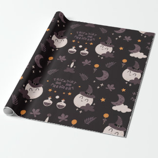 TRICK OR TREAT WRAPPING PAPER