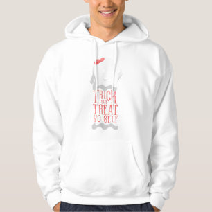 Trick Or Treat Yo Self Funny Ghost Halloween Hoodie