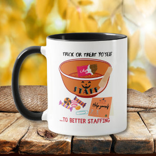 Trick or Treat Yo’self Nurse Halloween Mug