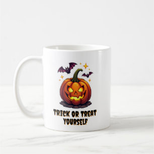 Trick or Treat Yourself Halloween Coffee Mug