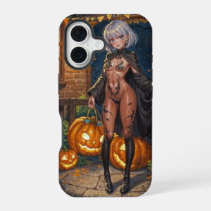 Trick or Treater, Brave Halloween Costume Girl iPhone 16 Case