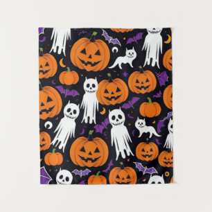 Trick-Or-Treating Tapestry