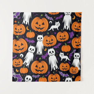 Trick-Or-Treating Tapestry