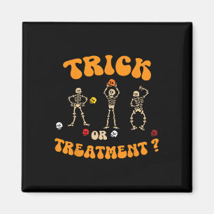 Trick Or Treatment Physical Therapy Skeleton Pt Ha Magnet