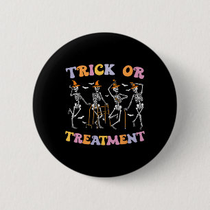 Trick Or Treatment Pt Physical Therapy Therapist H 6 Cm Round Badge