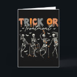 Trick Or Treatment Pt Physical Therapy Therapist H Card<br><div class="desc">Trick Or Treatment Pt Physical Therapy Therapist Halloween</div>
