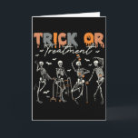 Trick Or Treatment Pt Physical Therapy Therapist H Card<br><div class="desc">Trick Or Treatment Pt Physical Therapy Therapist Halloween</div>