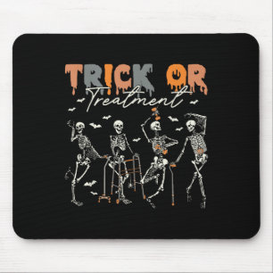 Trick Or Treatment Pt Physical Therapy Therapist H Mouse Pad