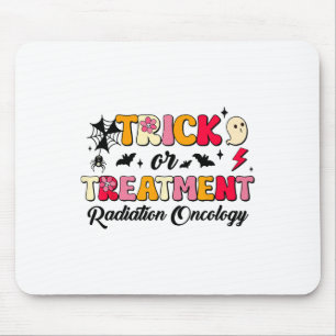 Trick Or Treatment Radiation Oncology Halloween Mouse Pad