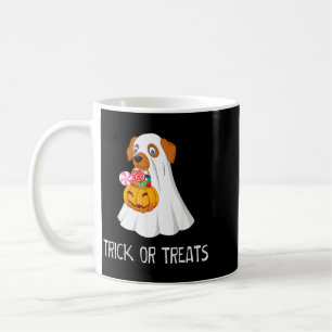 Trick Or Treats Funny Ghost Dog Cute Halloween Ns Coffee Mug