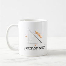Trick or Trig Math Halloween Personalised Teacher
