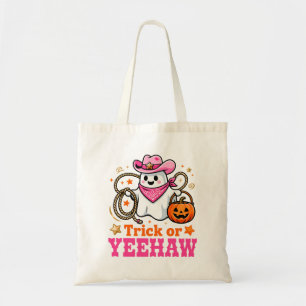 Trick Or Yeehaw Cowboy Frog Halloween Gift Tote Bag