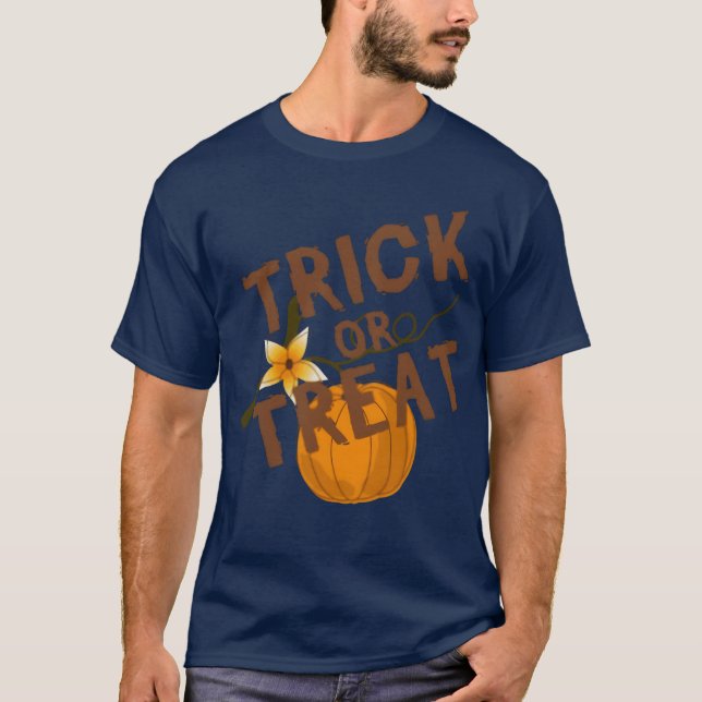 Trick Orreat Halloween Art Halloween gift T-Shirt (Front)