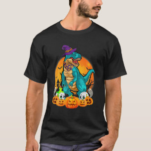 Trick Rawr Treat Rex Halloween 2022 Trick Or Treat T-Shirt