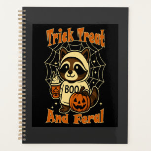 Trick Treat and Feral Cute Halloween Planner