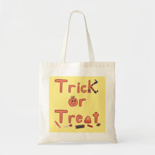 Trick, Treat Broom Witch Legs Candy Halloween Bags