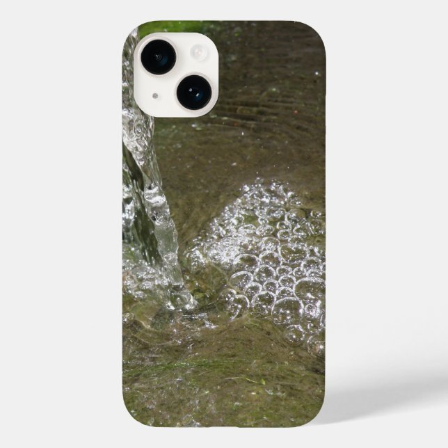 Trickling Waterfall Bubbling Water Case-Mate iPhone Case (Back)