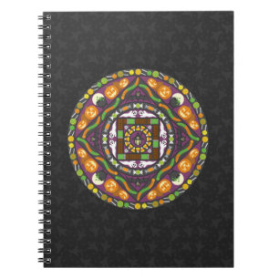 Tricks and Treats Mandala Notebook