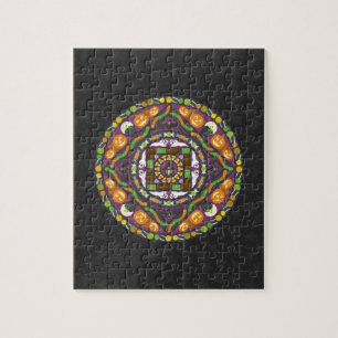 Tricks and Treats Mandala Puzzle